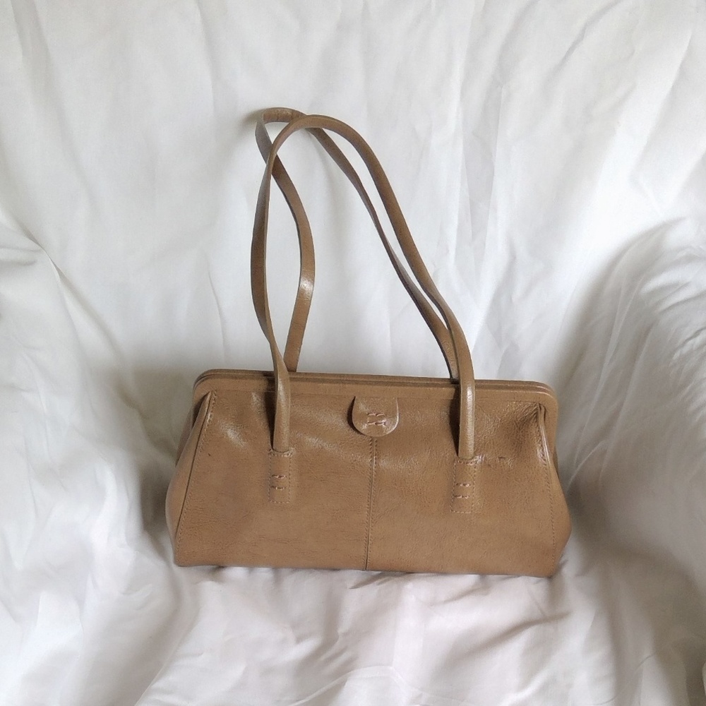 Vintage Leather Camel Bag